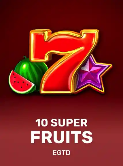 10 Super Fruits game tile