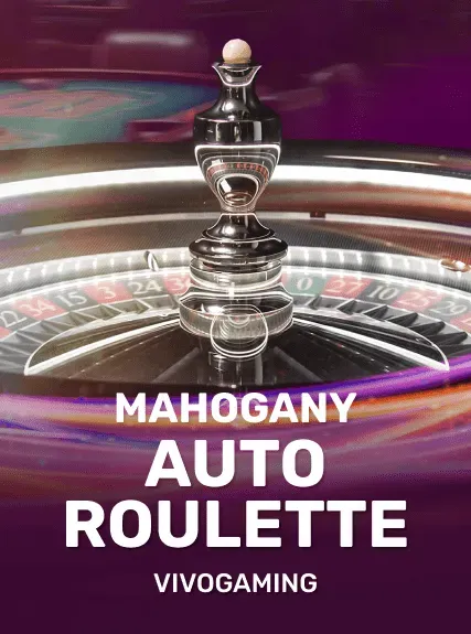 Mahogany Auto Roulette game tile